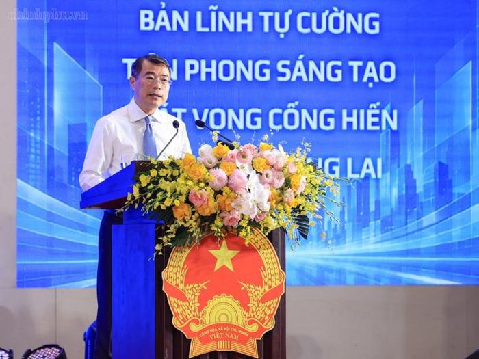 Thủ tướng Chính phủ Lê Minh Hưng phát biểu tại chương trình Thủ tướng Chính phủ đối thoại với thanh niên năm 2026. Ảnh: chinhphu.vn/Nhật Bắc