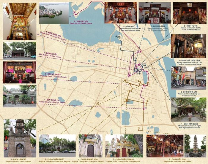 Sáng kiến nhằm kết nối 28 di tích tiêu biểu của Thủ đô thành một mạng lưới hệ thống, được kể bằng ngôn ngữ khoa học và công nghệ số hiện đại. Ảnh: Vietnamica