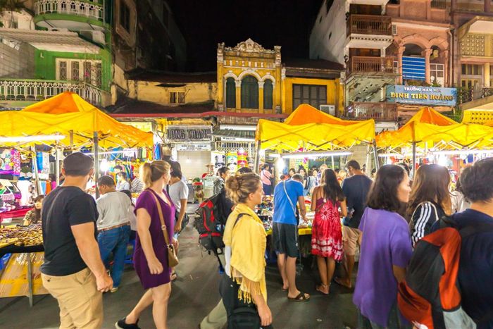 "Tuyến phố thông minh", triển khai trên trục Hàng Đào – Hàng Ngang – Hàng Đường – Đồng Xuân – Hàng Giấy. Ảnh: MyHanoi