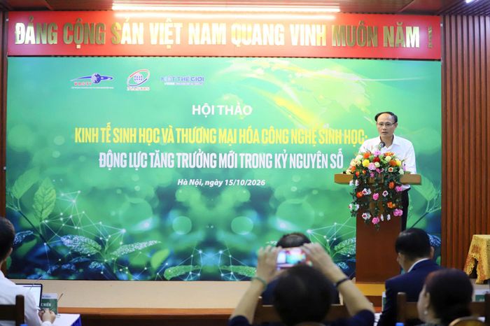 PGS.TS. Phí Quyết Tiến, Viện trưởng Viện Sinh học, Viện Hàn lâm KH-CN Việt Nam (VAST). Ảnh: Hà Tuấn