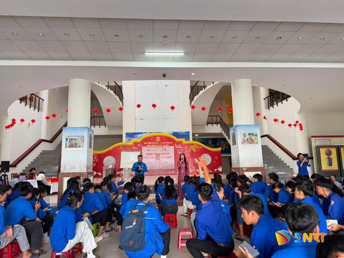 Hoạt động tại Bảo tàng Đà Nẵng cơ sở 2. Ảnh: H.S