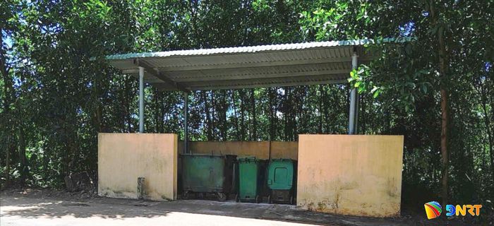 Xã Hòa Vang sẽ tiếp tục đầu tư hạ tầng tại các điểm tập kết rác. Ảnh: HOÀNG HIỆP