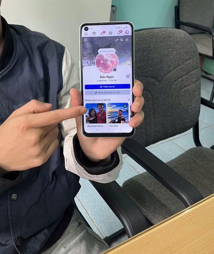 T. đã dùng nick ảo để chửi bới Công an xã Chư Prông. Ảnh: ĐVCC