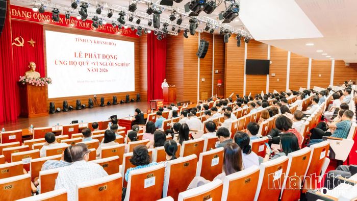 Quang cảnh buổi lễ.