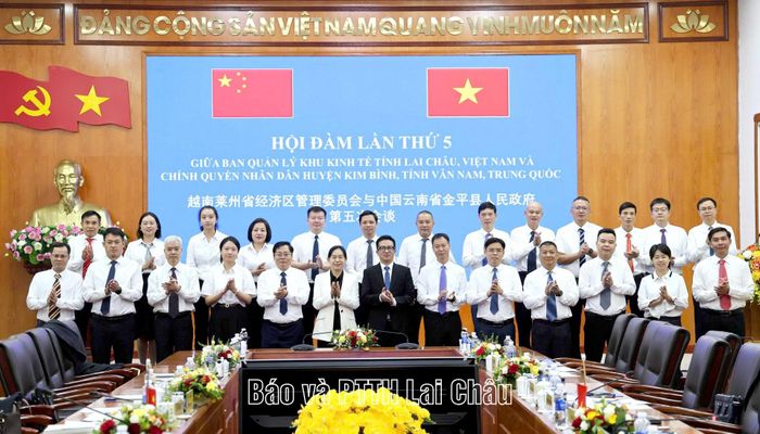 Buổi hội đàm mở ra cơ hội hợp tác giữa tỉnh Lai Châu và Chính quyền Nhân dân huyện Kim Bình, tỉnh Vân Nam (Trung Quốc). 