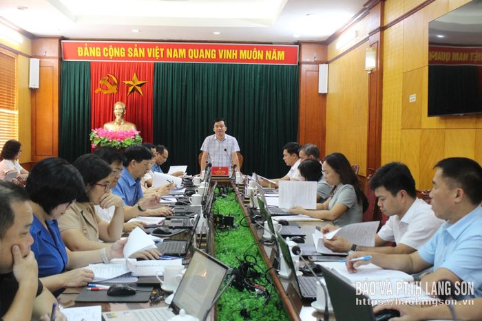 Lãnh đạo Ban Văn hóa - Xã hội, Trưởng Đoàn giám sát phát biểu kết luận buổi giám sát 