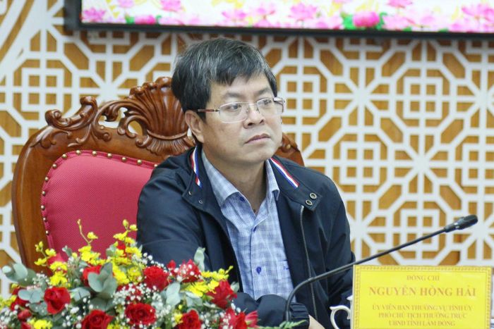 Ủy viên Ban Thường vụ Tỉnh ủy, Phó Chủ tịch Thường trực UBND tỉnh Nguyễn Hồng Hải yêu cầu Sở Công thương rà soát, khai thác dư địa từ các dự án đóng góp vào tăng trưởng
