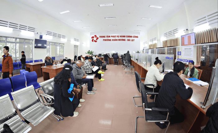 Trung tâm Phục vụ hành chính công phường Xuân Hương - Đà Lạt