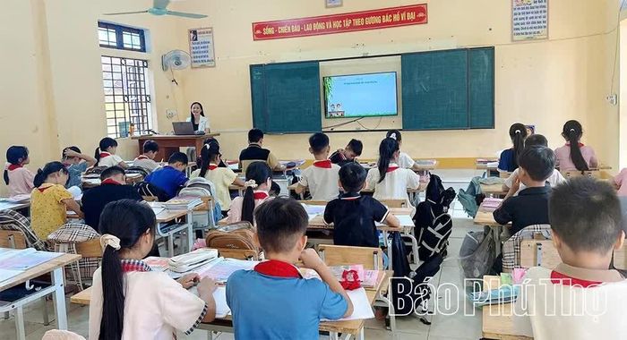 Sau sắp xếp, Trường PTDTBT Tiểu học Xuân Đài duy trì nền nếp, đảm bảo hoạt động dạy