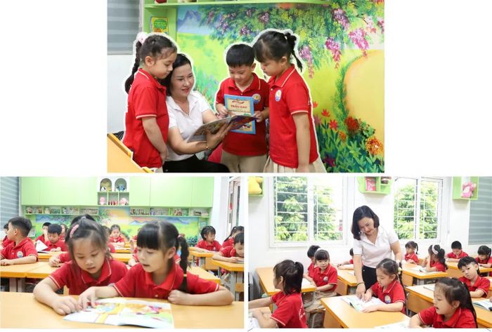 Với các thư viện góc lớp, những cuốn sách được đưa đến gần hơn với học sinh, góp phần lan tỏa niềm vui đọc sách trong mỗi giờ học.