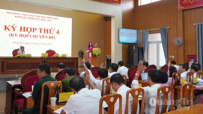 Quang cảnh kỳ họp - Ảnh: H.Tr