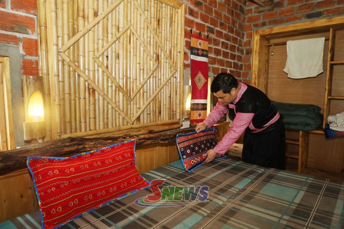 Homestay A Của ở tổ dân phố Pa Khen sẵn sàng đón khách du lịch.