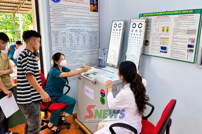 Xã Phiêng Pằn khám sơ tuyển công dân thực hiện nghĩa vụ quân sự