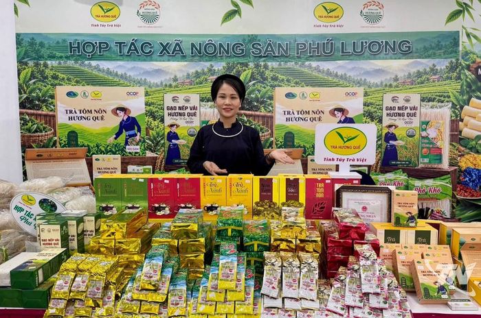 HTX Nông sản Phú Lương hiện đang sản xuất đa dạng các sản phẩm chè, mì, bún khô...