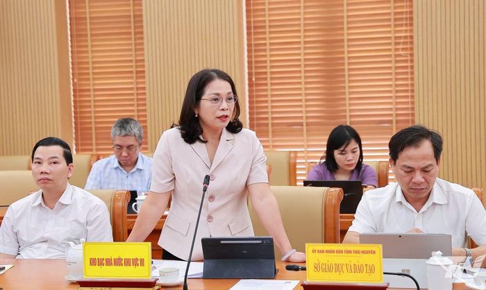 Đại biểu phát biểu tại Hội nghị.