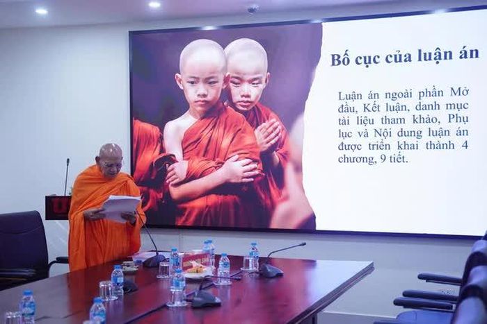 Hòa thượng Đào Như với luận án tiến sĩ ngành Tôn giáo học, đề tài “Đào tạo, bồi dưỡng Tăng tài trong đồng bào Khmer ở Nam Bộ”