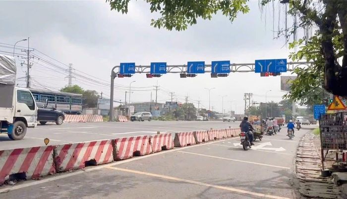 Toàn cảnh nút giao Sơn Tiên.