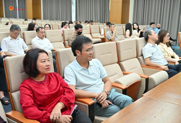 Các đại biểu dự tại điểm cầu 35 Ngô Quyền, Hà Nội