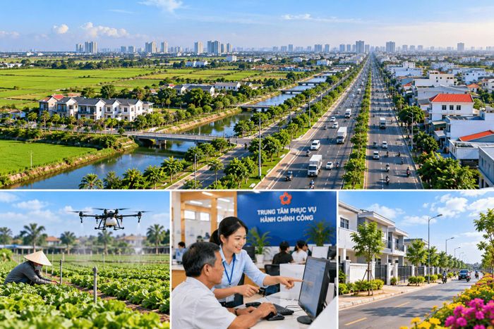 Các xã khu vực Bình Chánh từng bước thu hẹp khoảng cách nông thôn - đô thị thông qua phát triển hạ tầng, chuyển đổi số và nâng cao chất lượng dịch vụ công