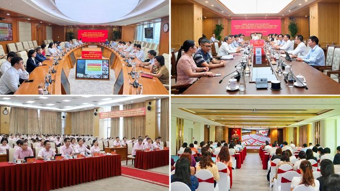 Các điểm cầu thuộc Đảng ủy NHNN