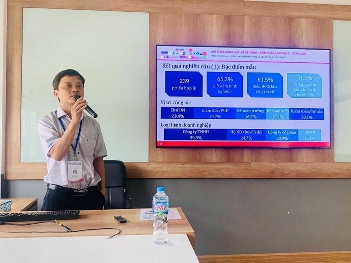 TS. Nguyễn Văn Tuấn, Trường Đại học Công Thương TP.HCM chia sẻ tại Hội thảo