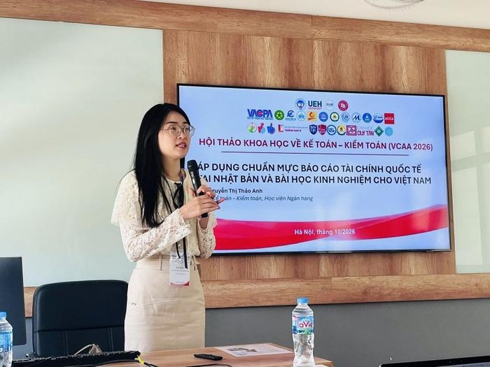 TS. Nguyễn Thị Thảo Anh, Học viện Ngân hàng nhấn mạnh việc áp dụng IFRS cho Việt Nam cần theo lộ trình phù hợp
