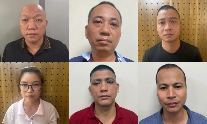 6 đối tượng bị khởi tố.