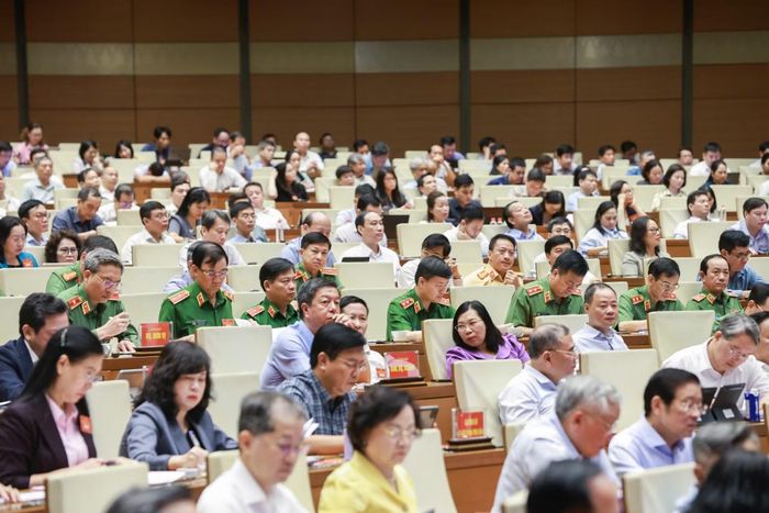 Các đại biểu dự hội nghị tại điểm cầu Trung ương.