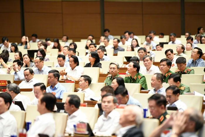 Các đại biểu dự hội nghị.