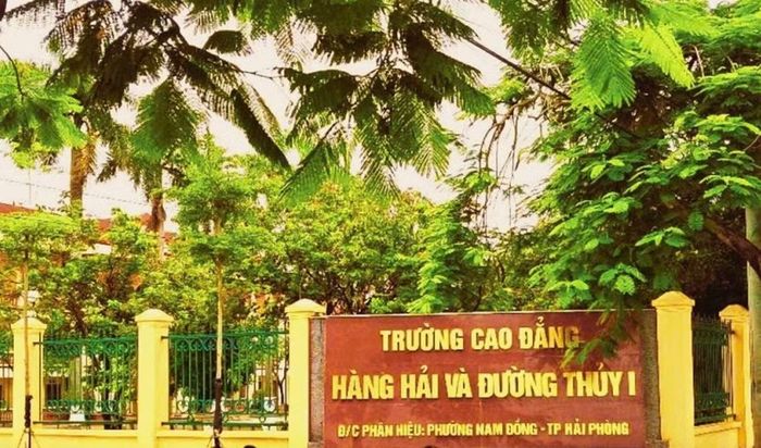 Cơ sở 2 Trường cao đẳng Hàng hải và Đường thủy 1, nơi xảy ra vụ việc.