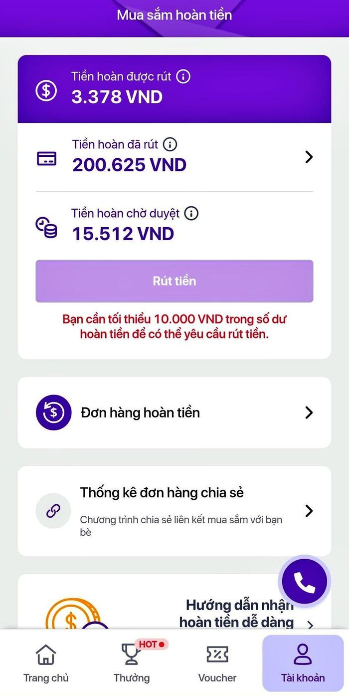 Tính năng mua sắm hoàn tiền của các thẻ ngân hàng thực sự có thể giúp bạn tiết kiệm từng khoản tiền lẻ thành món tiền có giá trị hơn.