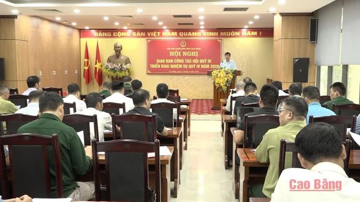 Các đại biểu tham dự hội nghị giao ban công tác Hội Cựu chiến binh quý III, triển khai nhiệm vụ quý IV năm 2026.