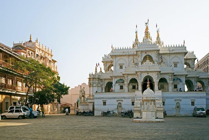 Đền Swaminarayan tại thành phố Ahmedabad. Ảnh: Shutterstock