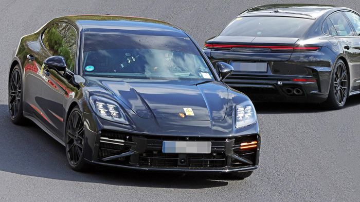 Porsche Panamera facelift có thiết kế được tinh chỉnh nhẹ mang đậm tính khí động học.