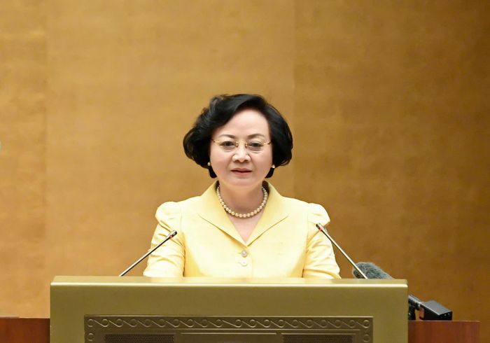 Phó Thủ tướng Chính phủ Phạm Thị Thanh Trà quán triệt nội dung Kết luận số 105-KL/TW. Ảnh Quang Thái