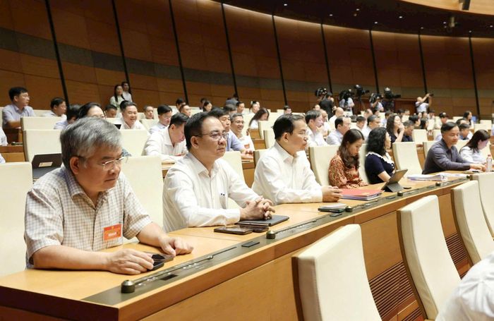 Các đại biểu dự hội nghị tại điểm cầu Trung ương. Ảnh: Media.quochoi.vn
