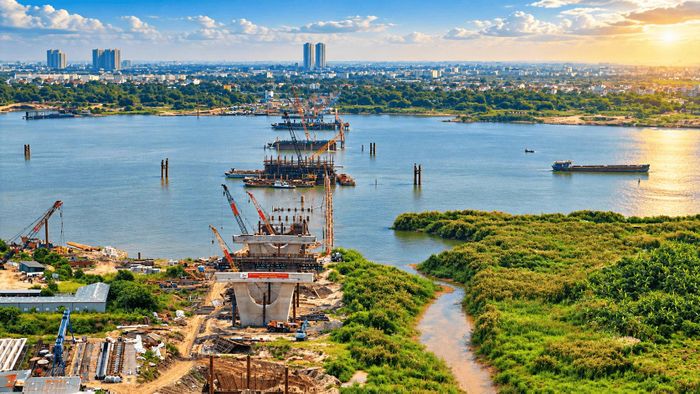 Theo kế hoạch, cầu Thượng Cát sẽ hoàn thành vào tháng 7-2027.
