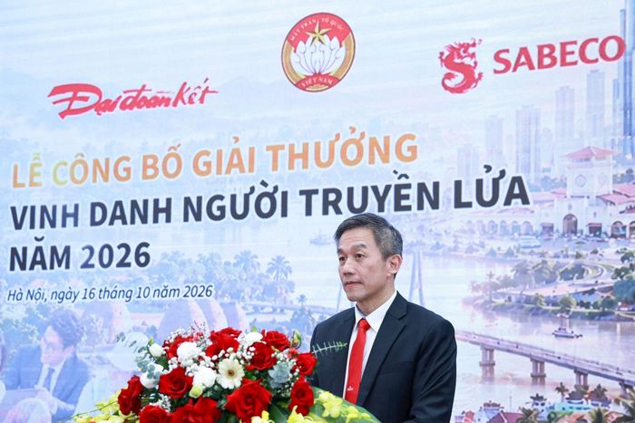 Ông Lester Tan, Tổng Giám đốc SABECO phát biểu. Ảnh: Khắc Kiên