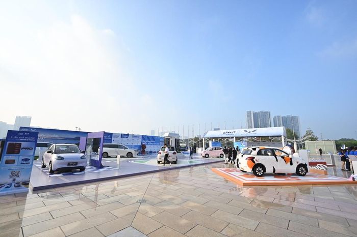 Các mẫu xe mới của Wuling tại Việt Nam. Ảnh: PV