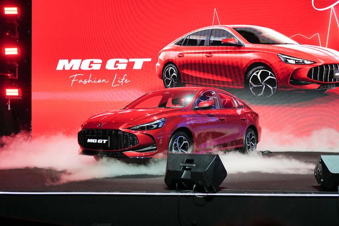 MG GT có kiểu dáng trẻ trung so với mặt bằng chung sedan cỡ nhỏ hiện nay. Ảnh: Hoàng Linh