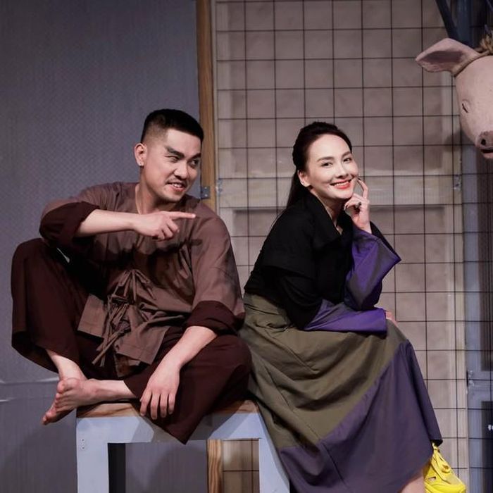 Bảo Thanh vẫn xuất hiện trên sân khấu của Nhà kịch Công an Nhân dân.