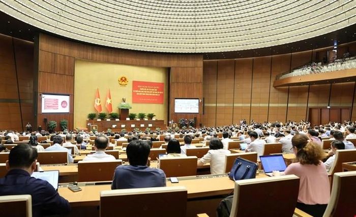 Hội nghị toàn quốc quán triệt Nghị quyết Trung ương 4 khóa XIV. Ảnh: Media Quốc hội