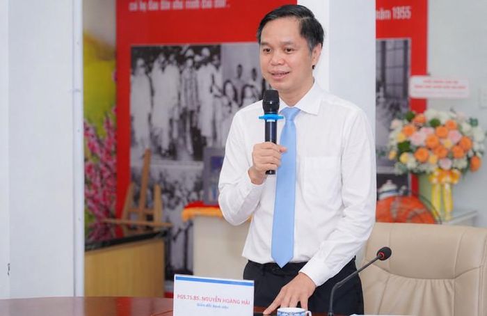 PGS.TS.BS Nguyễn Hoàng Hải, Giám đốc Bệnh viện Nhân dân Gia Định.