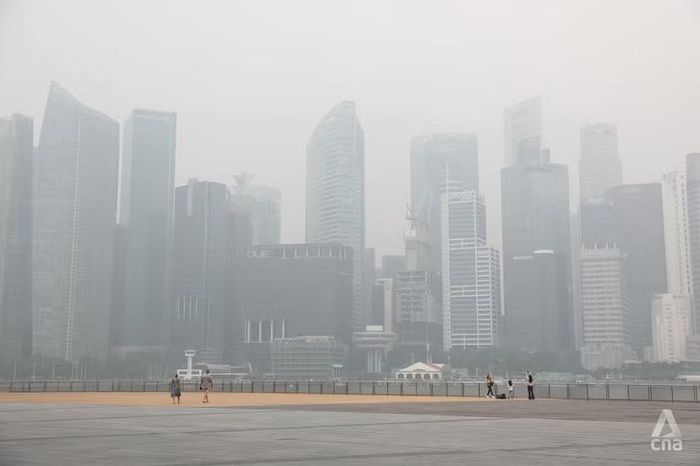  Không khí ở Singapore đang ở mức rất xấu 