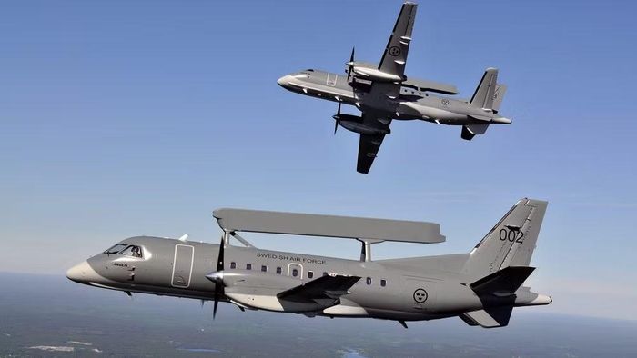 Những máy bay Saab 340 AEW&amp;C sử dụng động cơ cánh quạt đang được chuyển giao cho Ukraine và đã nhận về phản hồi rất tích cực.