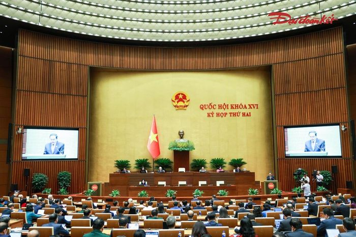 Toàn cảnh phiên khai mạc Kỳ họp thứ 2, Quốc hội khóa XVI. Ảnh: Quang Vinh