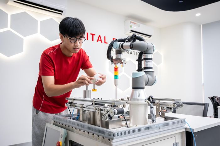  Sinh viên Đại học Bách khoa Hà Nội. Ảnh minh họa: Đinh Hà.