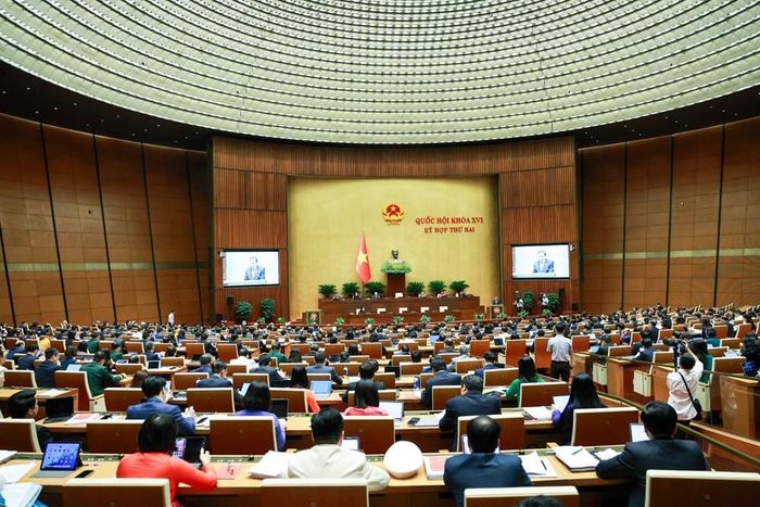 Quang cảnh phiên họp sáng 17.10