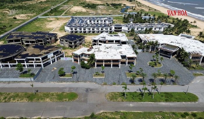 Khu nghỉ dưỡng quốc tế Minh Viễn Lăng Cô có mức đầu tư lên đến 368 triệu USD nhưng chậm tiến độ nhiều năm. Ảnh: T.An