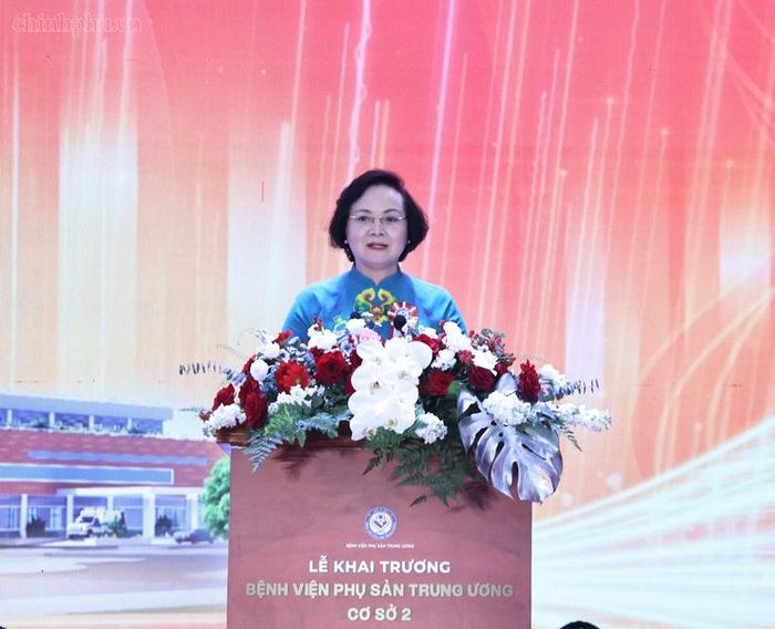 Phó Thủ tướng Phạm Thị Thanh Trà chia sẻ tại buổi lễ - Ảnh: chinhphu.vn/Thu Giang